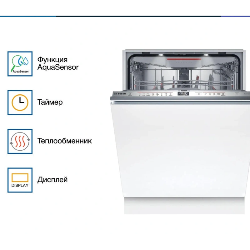 Встраиваемая посудомоечная машина Bosch SMV6ZCX16E