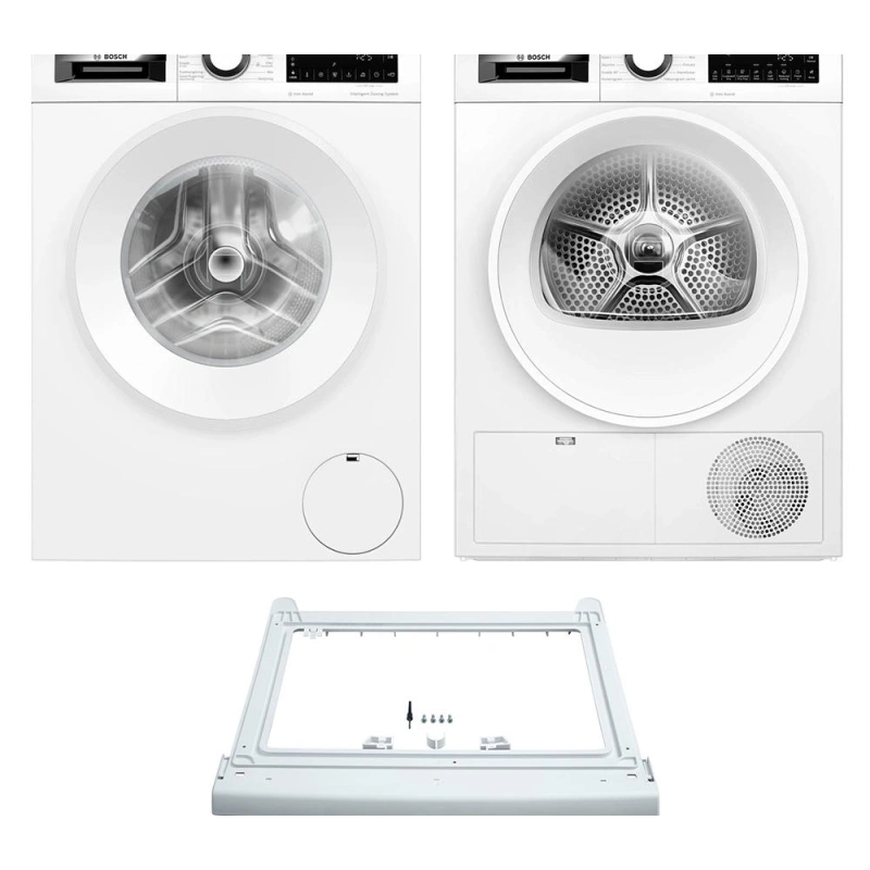 Комплект Bosch Serie 6 (WGG244FLSN, WQG232ALSN, WTZ20410)
