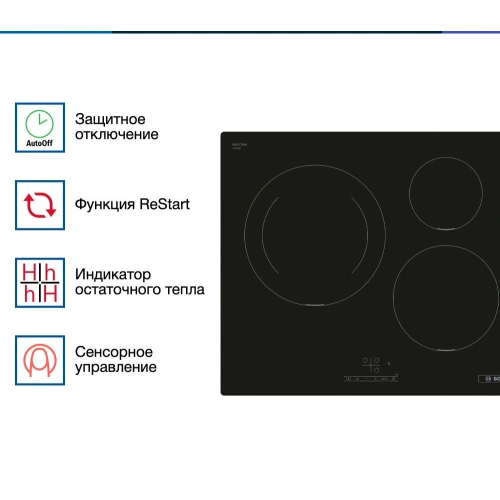 Индукционная варочная панель Bosch PUJ611BB5E