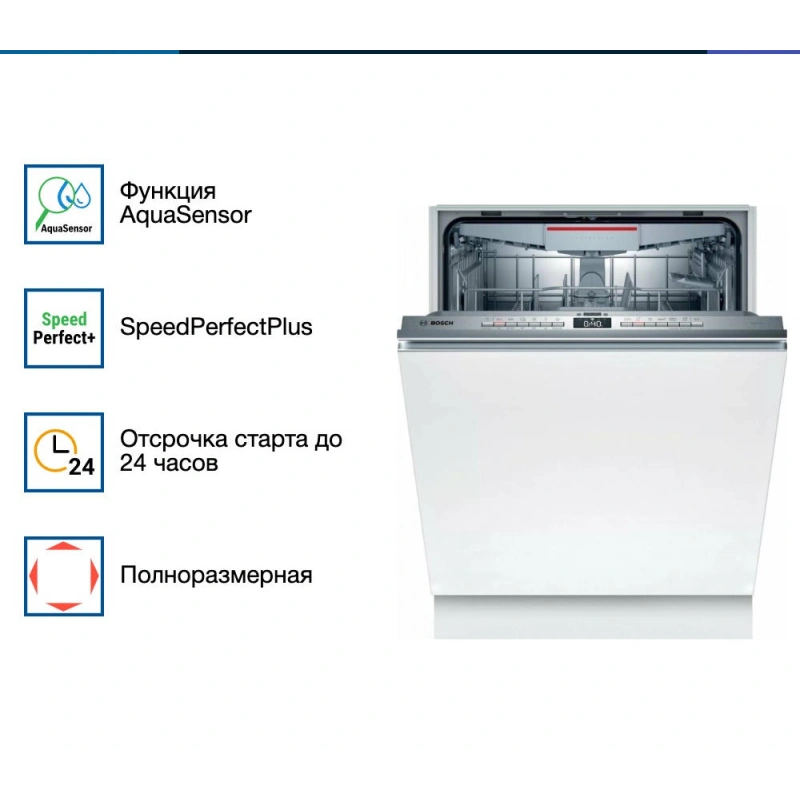 Встраиваемая посудомоечная машина Bosch SMV4HVX32E
