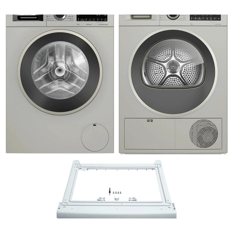 Комплект Bosch Serie 4 (WGA2440XME, WQG1420XME, WTZ20410)