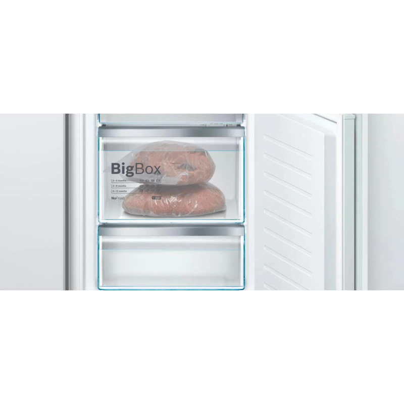 Встраиваемый двухкамерный холодильник Bosch KIN86AFF0