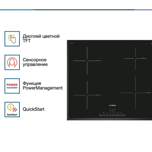 Индукционная варочная панель Bosch PUE651FB5E