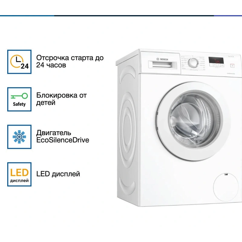 Стиральная машина Bosch WAJ240L8SN