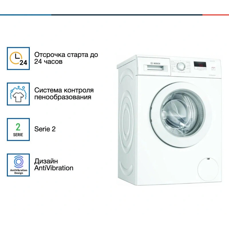 Стиральная машина Bosch WAJ240L3SN