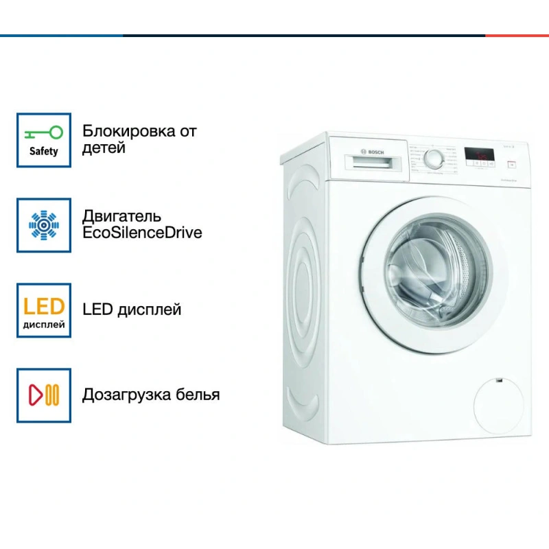 Стиральная машина Bosch WAJ240L3SN