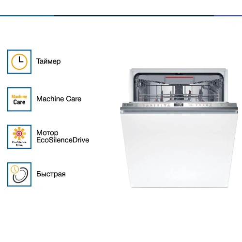 Встраиваемая посудомоечная машина Bosch SMV6ECX08E