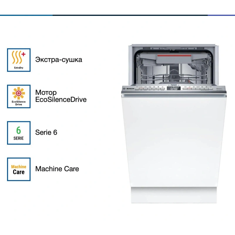Встраиваемая посудомоечная машина Bosch SPV6EMX65Q