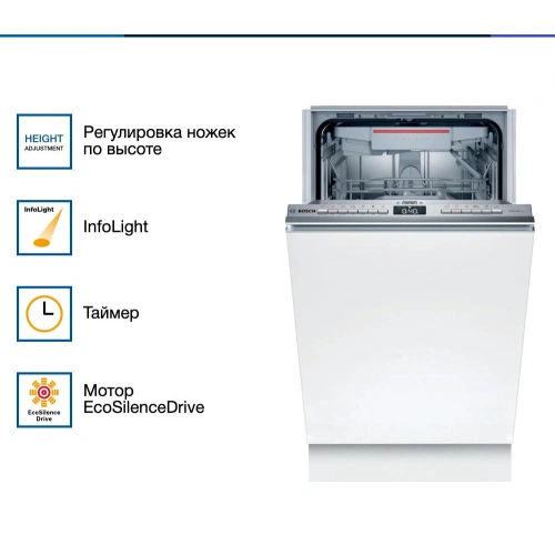 Встраиваемая посудомоечная машина Bosch SPH4HMX31E
