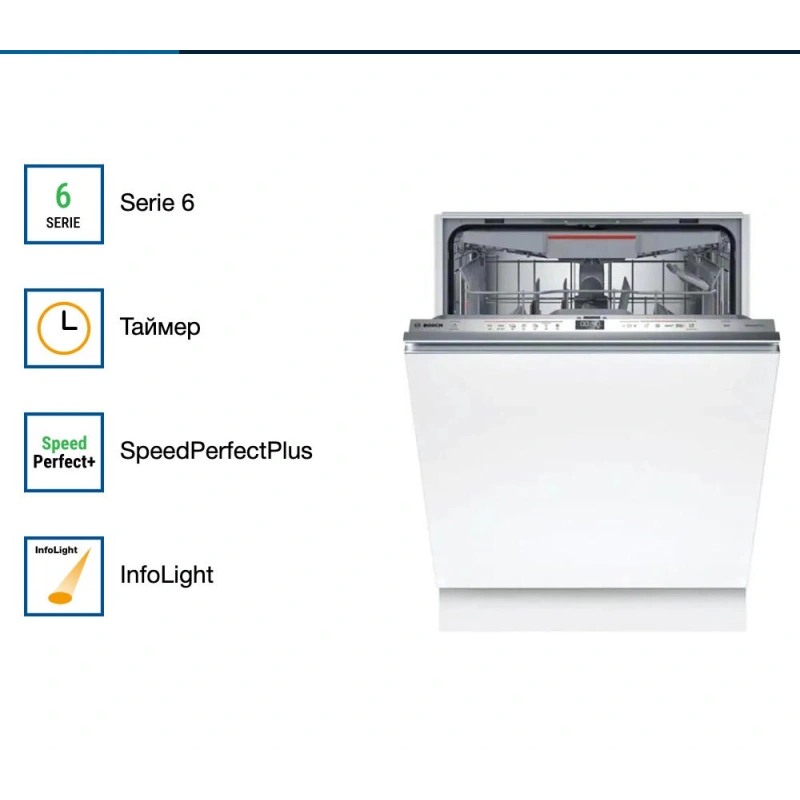 Встраиваемая посудомоечная машина Bosch SMV6EMX75Q