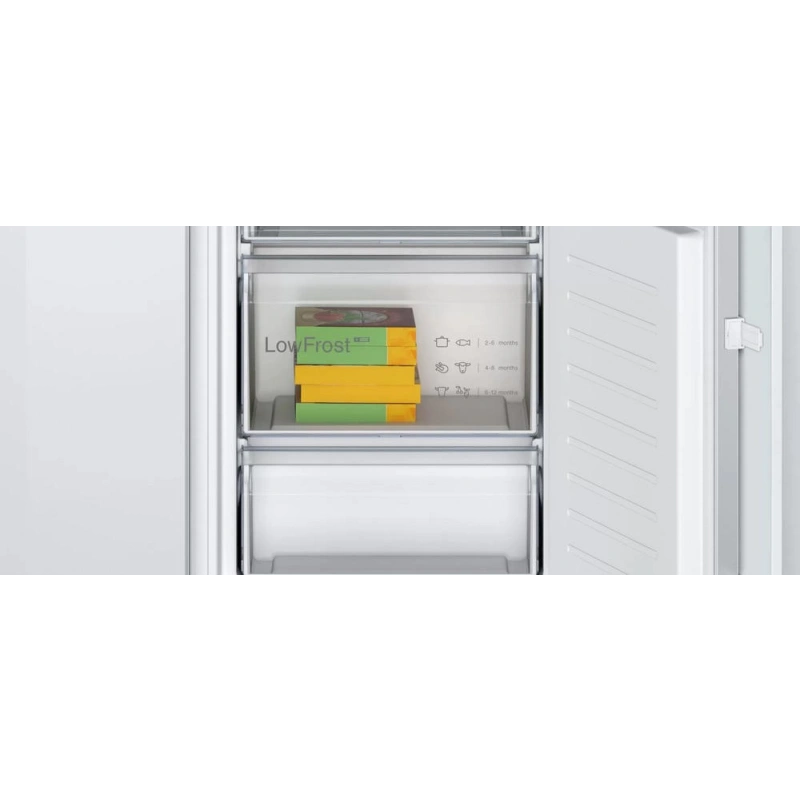Встраиваемый двухкамерный холодильник Bosch KIV 865 SF0