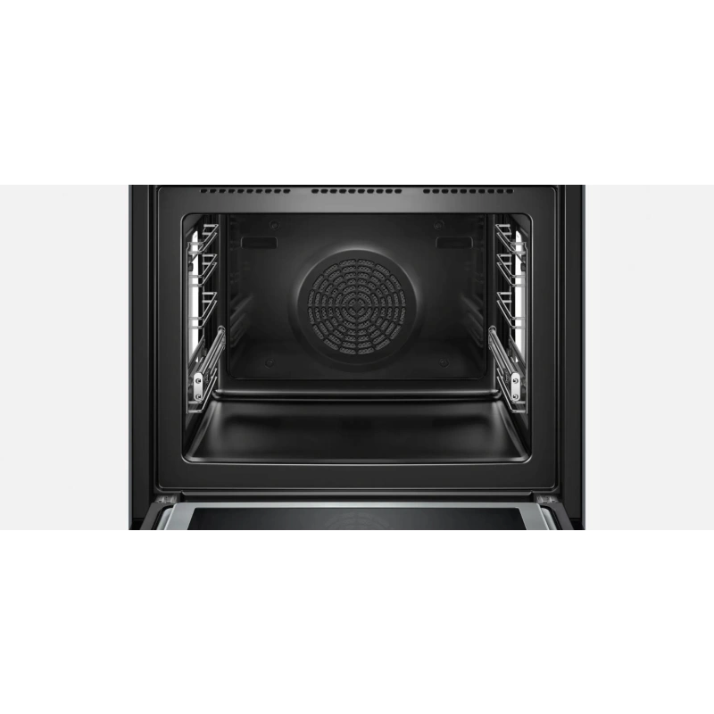 Духовой шкаф с микроволнами и паром Bosch HNG6764B6