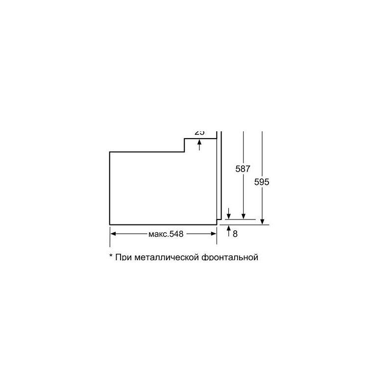 Духовой шкаф Bosch HBF514BM0R
