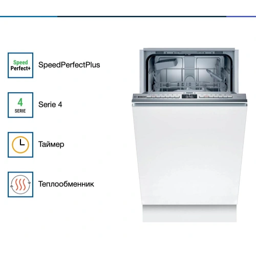 Встраиваемая посудомоечная машина Bosch SPV4HKX45E