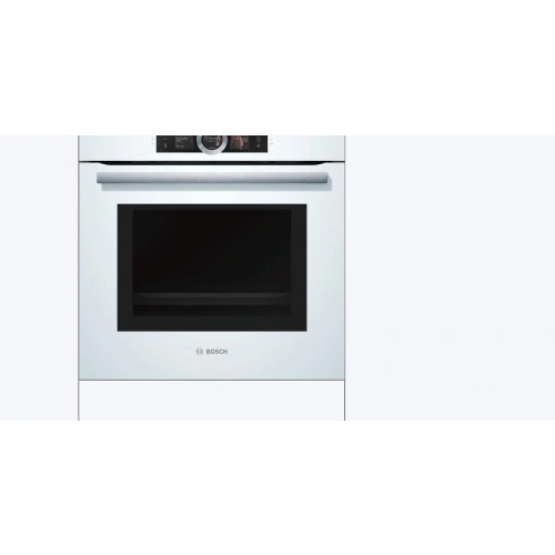 Духовой шкаф с микроволнами и паром Bosch HNG6764W6