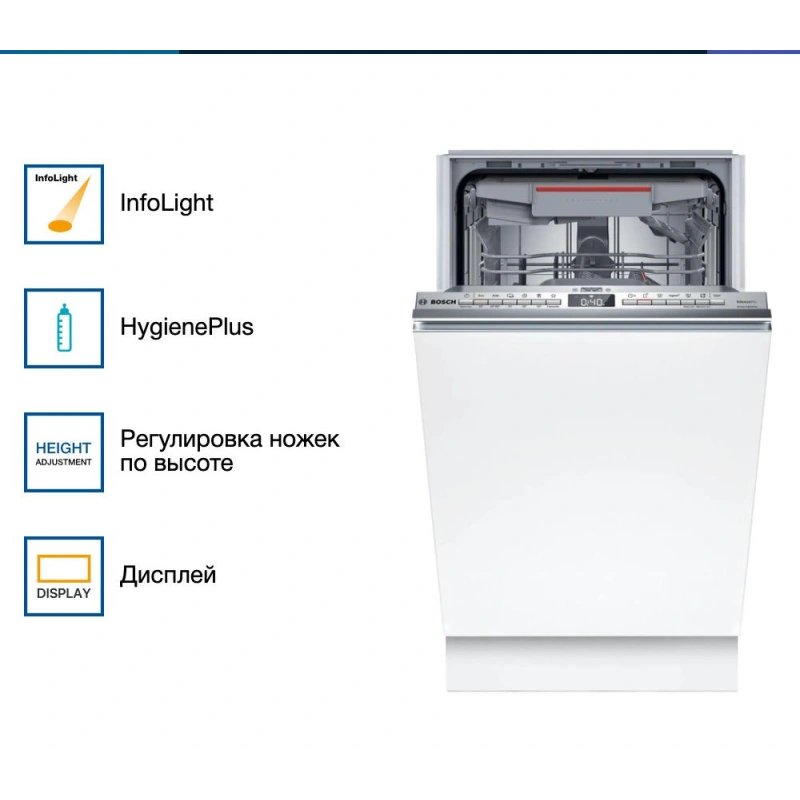 Встраиваемая посудомоечная машина Bosch SPV6EMX65Q