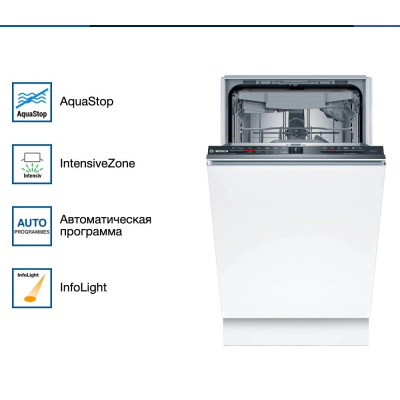 Встраиваемая посудомоечная машина Bosch SPV2HMX42E