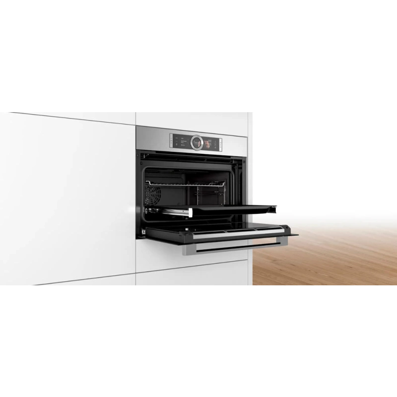 Компактный паровой духовой шкаф Bosch CSG656RS2