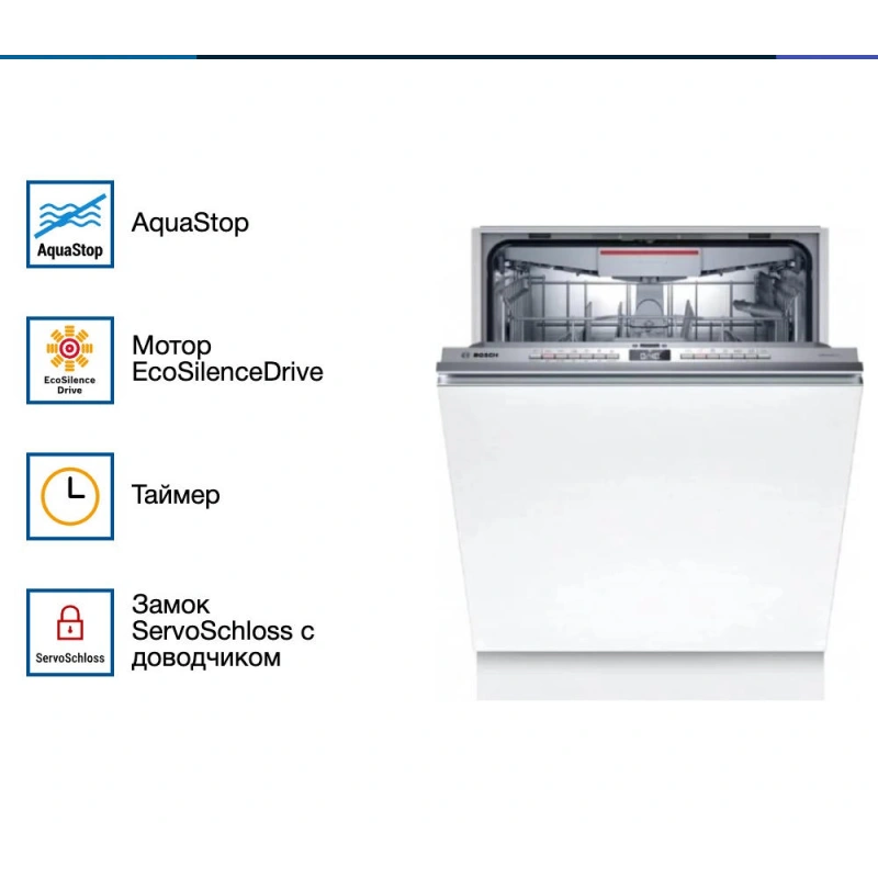 Встраиваемая посудомоечная машина Bosch SMV4EVX10E