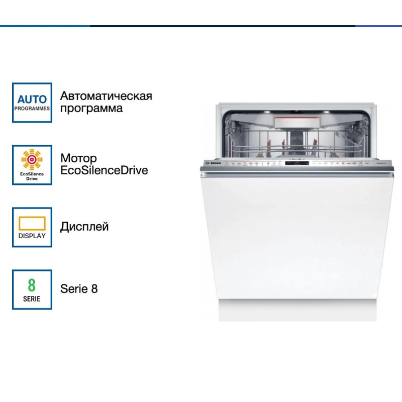 Встраиваемая посудомоечная машина Bosch SMV8YCX02E